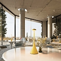 SIGOR Tafellamp op batterijen NUDROP CCT Switch, met Touch-Dimmer IP54, zonnig geel dimbaar