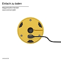 SIGOR Tafellamp op batterijen NUDROP CCT Switch, met Touch-Dimmer IP54, zonnig geel dimbaar