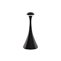 battery table lamp NUDROP MINI CCT Switch, with touch dimmer IP54, night black dimmable