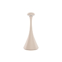 battery table lamp NUDROP MINI CCT Switch, with touch dimmer IP54, dune beige dimmable