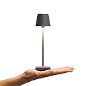 SIGOR Tafellamp op batterijen NUINDIE POCKET USB-C up / down, met USB-Aansluiting, CCT Switch, met Touch-Dimmer IP54