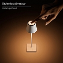 SIGOR battery table lamp NUINDIE POCKET USB-C up / down, with USB connection, CCT Switch, with touch dimmer IP54, snow white dimmable