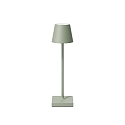 battery table lamp NUINDIE POCKET USB-C round, CCT Switch, with touch dimmer IP54, sage green dimmable