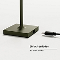 SIGOR Tafellamp op batterijen NUINDIE POCKET USB-C up / down, met USB-Aansluiting, CCT Switch, met Touch-Dimmer IP54