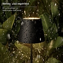 SIGOR battery table lamp NUINDIE USB-C up / down, with USB connection, CCT Switch, with touch dimmer IP54, night black dimmable