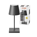 SIGOR Tafellamp op batterijen NUINDIE MINI USB-C up / down, met USB-Aansluiting, CCT Switch, met Touch-Dimmer IP54