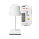 SIGOR Tafellamp op batterijen NUINDIE MINI USB-C up / down, met USB-Aansluiting, CCT Switch, met Touch-Dimmer IP54