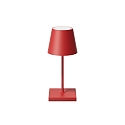 Tafellamp op batterijen NUINDIE MINI USB-C up / down, met USB-Aansluiting, CCT Switch, met Touch-Dimmer IP54, vuurrood dimbaar