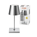 SIGOR Tafellamp op batterijen NUINDIE MINI USB-C up / down, met USB-Aansluiting, CCT Switch, met Touch-Dimmer IP54