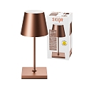 SIGOR Tafellamp op batterijen NUINDIE MINI USB-C up / down, met USB-Aansluiting, CCT Switch, met Touch-Dimmer IP54