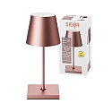 SIGOR Tafellamp op batterijen NUINDIE MINI USB-C up / down, met USB-Aansluiting, CCT Switch, met Touch-Dimmer IP54