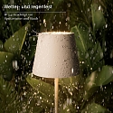 SIGOR battery floor lamp NUINDIE USB-C up / down, with USB connection, CCT Switch, with touch dimmer IP54, dune beige dimmable