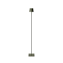 Vloerlamp op batterijen NUINDIE USB-C up / down, met USB-Aansluiting, CCT Switch, met Touch-Dimmer IP54, vurengroen dimbaar