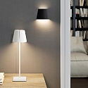 SIGOR Tafellamp op batterijen NUINDIE TANGO met USB-Aansluiting, CCT Switch, met Touch-Dimmer, magnetische Montage IP20