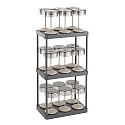 SIGOR charging station NUTALIS, NUFLAIR, NUDROP 6-fold black
