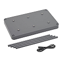 SIGOR charging station NUTALIS, NUFLAIR, NUDROP 6-fold black