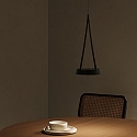 Hanglamp op batterijen MAHINA USB-C (L) CCT Switch, met Touch-Dimmer IP20, zwart dimbaar