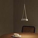 SIGOR Hanglamp op batterijen MAHINA USB-C (L) CCT Switch, met Touch-Dimmer IP20, wit dimbaar