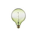 LED ORIENTAL Globe lamp GIZEH G125 GR�N, 230V, � 12.5 / L 18cm, 230Vac, E27, 4W 2200K 230lm 330�, dimmable, clear