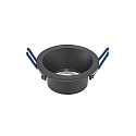 recessed luminaire set back GU5,3 IP20, black