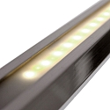 Steinhauer Pendelarmatuur ZELENA / 122CM up down, CCT Switch, instelbaar, met aanraakdimmer IP20, staal geborsteld dimbaar