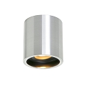 Steinhauer Downlight P�LITE SPOT cilindrisch, stijf, opbouwversie GU10 IP20, staal geborsteld dimbaar