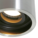 Steinhauer Downlight P�LITE SPOT cilindrisch, stijf, opbouwversie GU10 IP20, staal geborsteld dimbaar