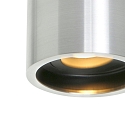 Steinhauer Downlight P�LITE SPOT cilindrisch, stijf, opbouwversie GU10 IP20, staal geborsteld dimbaar