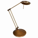 Steinhauer Table lamp ZODIAC LED, 1 flame, bronze
