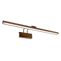Steinhauer Steinhauer Wall luminaire LITHO LED, 1 flame, 60cm, bronze
