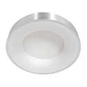 Steinhauer Plafondarmatuur RINGLEDE - � 38CM rond, medium, direct / indirect IP20, zilver geborsteld dimbaar