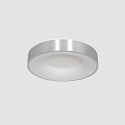 Steinhauer Plafondarmatuur RINGLEDE - � 38CM rond, medium, direct / indirect IP20, zilver geborsteld dimbaar