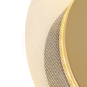 wall and ceiling luminaire LIDO round, adjustable, indirect, perforated IP20, black matt dimmable
