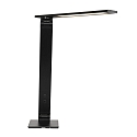Steinhauer table lamp SERENADE rotatable, CCT Switch, tiltable, with touch dimmer IP20, black matt dimmable
