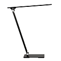 Steinhauer table lamp SERENADE rotatable, CCT Switch, tiltable, with touch dimmer IP20, black matt dimmable