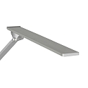 Steinhauer Staande lamp SERENADE CCT Switch, instelbaar, met aanraakdimmer IP20, aluminium geborsteld dimbaar