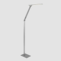 Steinhauer Staande lamp SERENADE CCT Switch, instelbaar, met aanraakdimmer IP20, aluminium geborsteld dimbaar