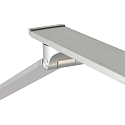 Steinhauer Staande lamp SERENADE CCT Switch, instelbaar, met aanraakdimmer IP20, aluminium geborsteld dimbaar