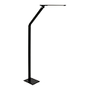 floor lamp SERENADE CCT Switch, adjustable, with touch dimmer IP20, black matt dimmable