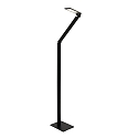 Steinhauer floor lamp SERENADE CCT Switch, adjustable, with touch dimmer IP20, black matt dimmable