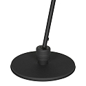 anne light & home Tafelarmatuur KASKET met schakelaar, met scharnierende arm, met stekker E27 IP20, zwart mat 