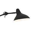 anne light & home Wandarmatuur KASKET met schakelaar, met scharnierende arm, met stekker E27 IP20, zwart mat 