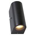 Steinhauer Steinhauer Outdoor wall luminaire, LED, 2 flames, 4W, 2700K, IP44, black