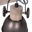 Plafondarmatuur GEARWOOD 4-vlams, instelbaar E27 IP20