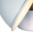 Mexlite Plafondarmatuur GEARWOOD 4-vlams, instelbaar E27 IP20, wit dimbaar