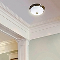 Steinhauer Steinhauer Wall and ceiling luminaire CEILING AND WALL, 1 flame, bronze