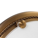 Steinhauer Steinhauer Wall and ceiling luminaire CEILING AND WALL, 1 flame, bronze