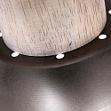 Plafondarmatuur GEARWOOD 3-vlams, rond, instelbaar E27 IP20