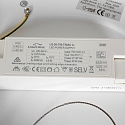 Steinhauer ceiling luminaire RINGLEDE 1 flame IP20, bronze dimmable