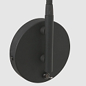 Steinhauer Wandarmatuur NATASJA met schakelaar, met flexibele arm GU10 IP20, zwart mat dimbaar